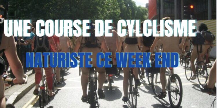 course de cyclisme naturiste