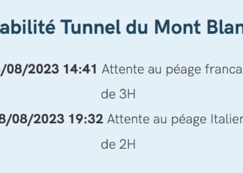 Selon nos informations, gros embouteillages pour se rendre sur la ligne de départ de la TDS
