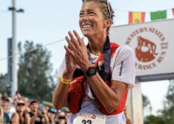 Courtney Dauwalter trail