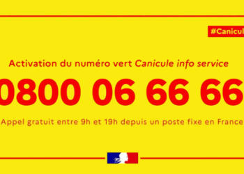 numéro canicule 0800 06 66 66