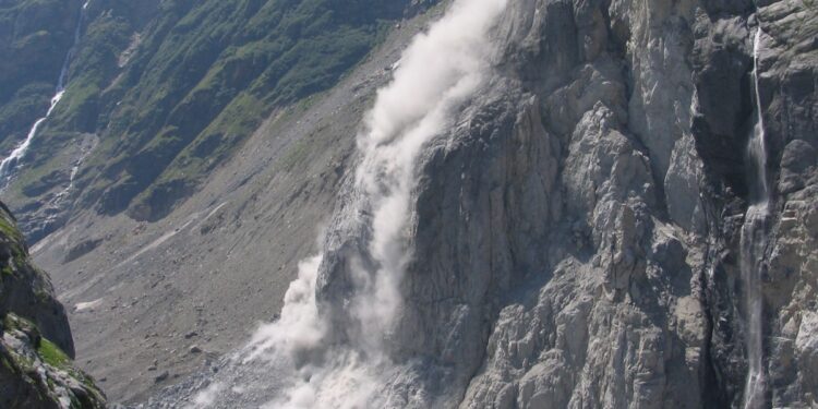 eboulement alpes