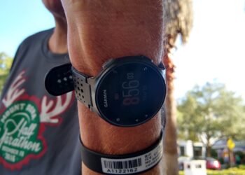 une montre running