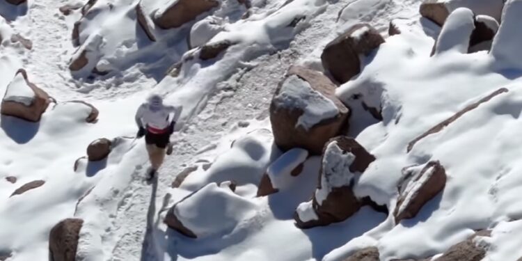 record Pikes Peak