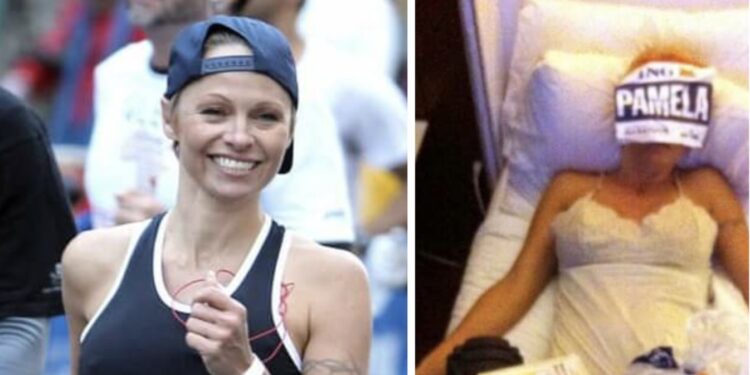 Pamela Anderson marathon de New York