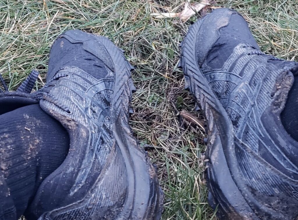 le mesh des chaussures de trail