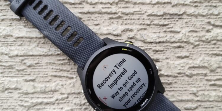 temps de récupération montre gps