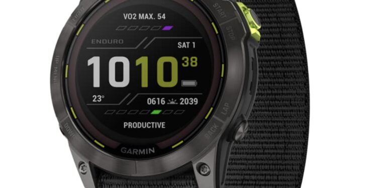 montre Garmin Enduro 2 Sapphire Solar Titane