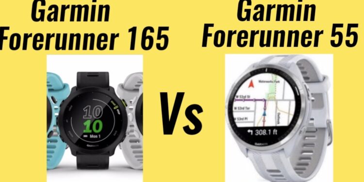 date de sortie Forerunner 165