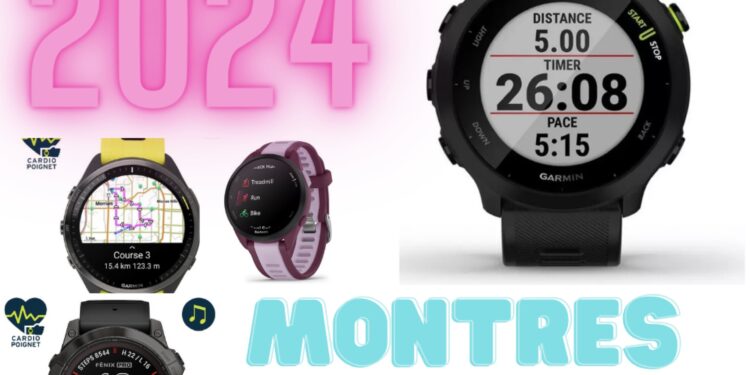 montres Garmin trail