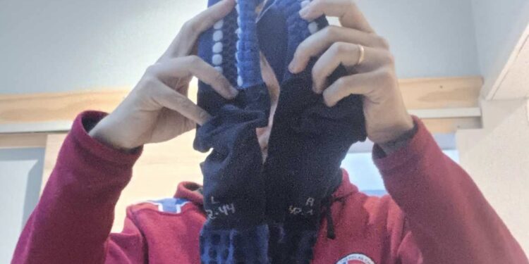 test chaussettes trail