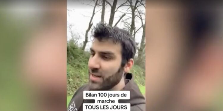 Nicolas Masset marcher pour maigrir