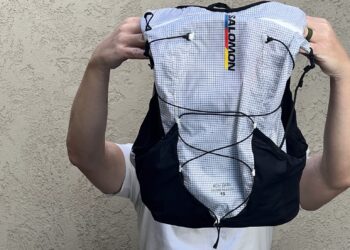 gilet d'hydratation Salomon ADV Skin Cross Race Flag