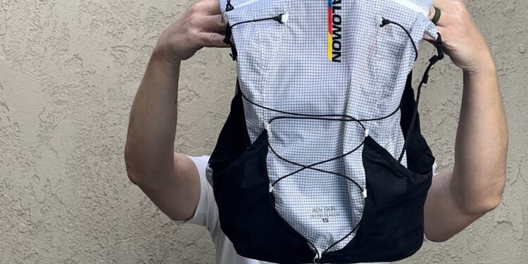 gilet d'hydratation Salomon ADV Skin Cross Race Flag