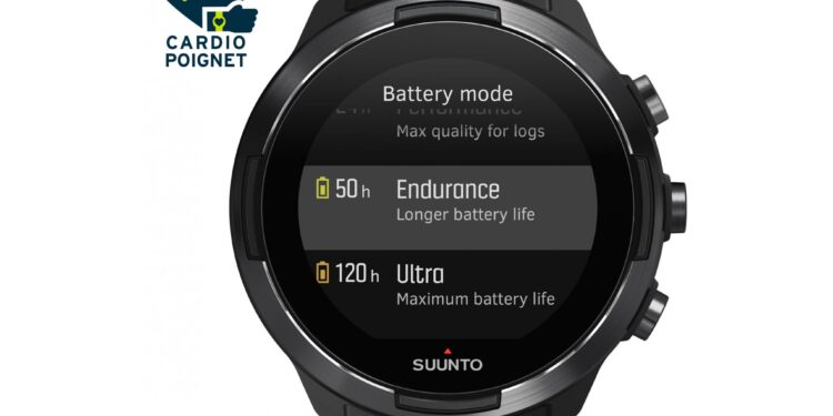 montre GPS Suunto 9 Baro Black