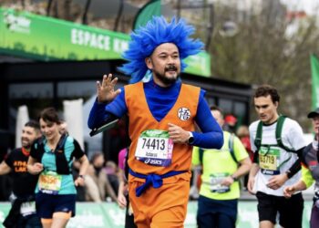 ambiance marathon de paris