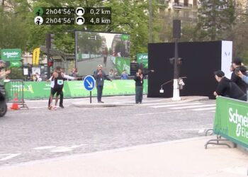 le gagnant du marathon de Paris