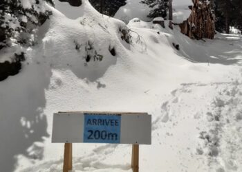 Des qualifications pour l’équipe de France de course de montagne sous la neige