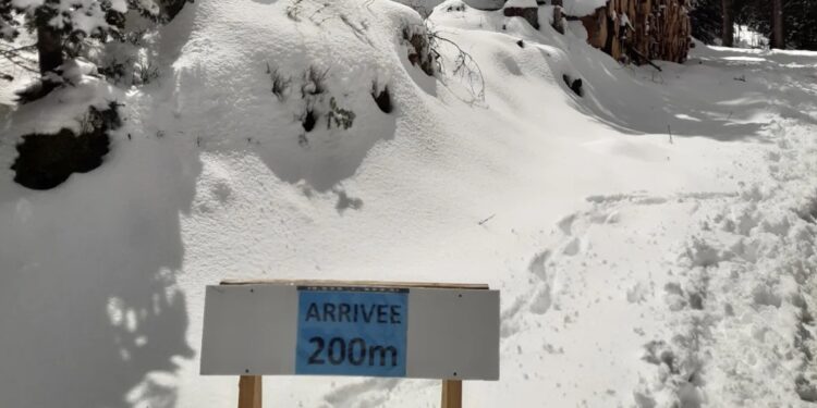 Des qualifications pour l’équipe de France de course de montagne sous la neige