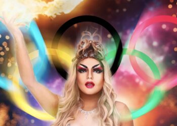 GROS coup de coeur pour Miss Martini, la drag queen qui va porter la flamme olympique