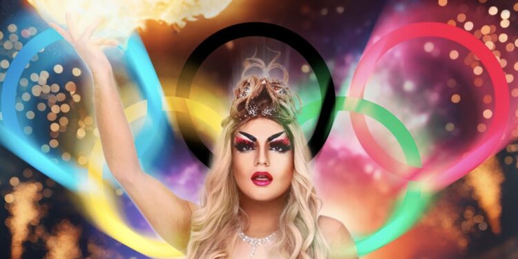 GROS coup de coeur pour Miss Martini, la drag queen qui va porter la flamme olympique