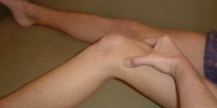 genou course à pied