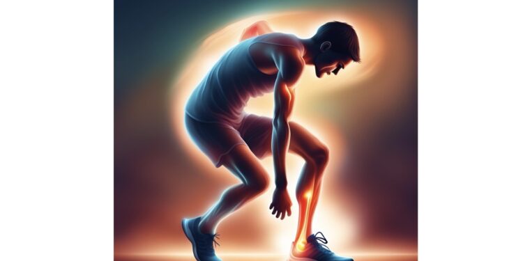 courir cheville