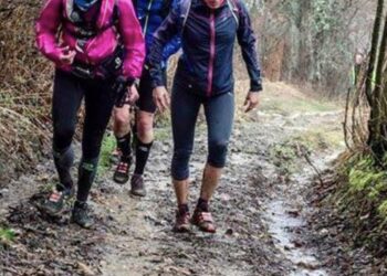 accroche chaussures de trail