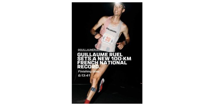 record de France du 100 km
