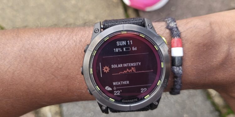 soldes Garmin Enduro 2 Sapphire Solar Titane