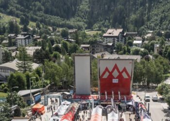 90 km du Mont Blanc en direct