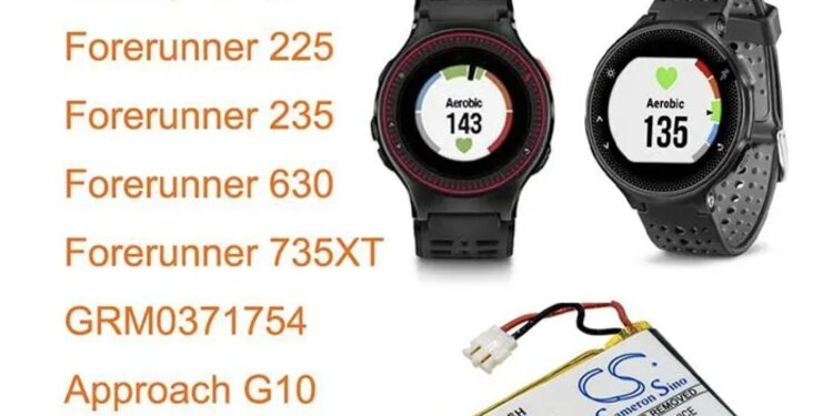 changer la batterie de sa montre garmin