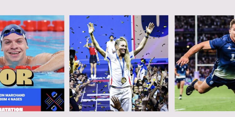 médailles d'or France