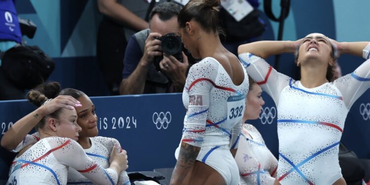 équipe de France de gym