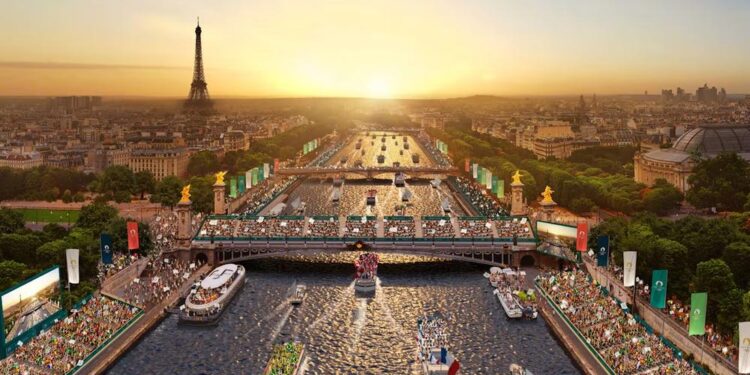 cérémonie d'ouverture des JO en direct